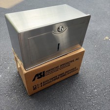ASI 0245SS Paper Towel Dispenser Stainless Steel with key