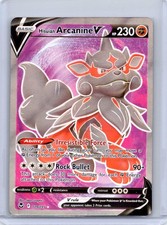 Hisuian Arcanine V 179/195 Ultra Rare Silver Tempest Pokemon Holo Near Mint on eBay