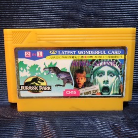 Home Alone 2IN1 Famiclone Pegasus cartridge 8bit Famicom 60pin Nes Game