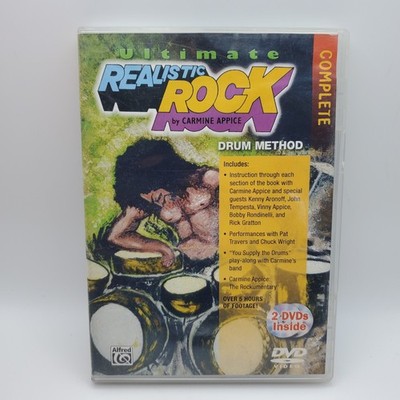 Ultimate Realistic Rock Complete: Carmine Appice, Drum Method (2-DVD Set) Tested
