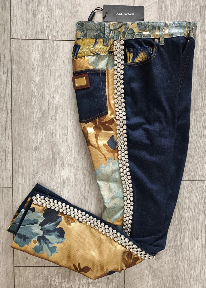 DOLCE & GABBANA Pants FTBOTZ Damenhose Skinny Designer Gr.32 NEU mit ETIKETT - Bild 1 von 4