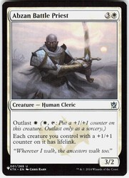 Abzan Battle Priest 001/269 The List