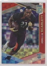 2019 Panini Donruss Elite Rookies Red 14/299 Jordan Scarlett #161 c7w