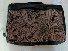 Altieri Instrument Traveler Case Bag With Brown/Bronze Pattern 18x13x3