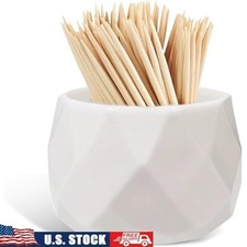 Durable Toothpick Holder Compact Kitchen Accessory Decorative Pick Storage New