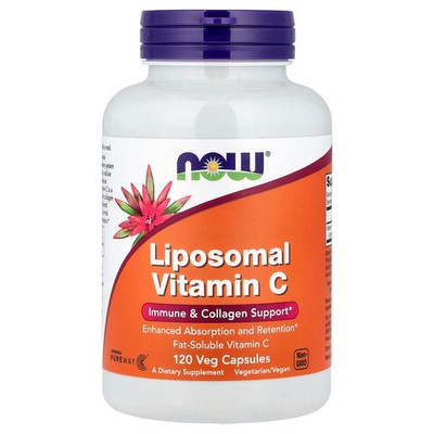Liposomal Vitamin C, 120 Veg Capsules (0.5 g per Capsule)