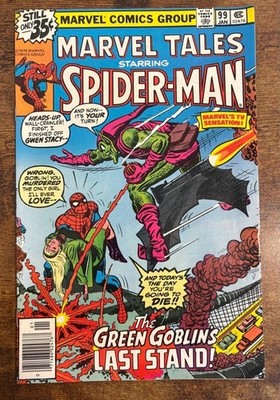 Marvel Tales #99 Spider-Man Green Goblin Gwen Stacy Death ASM #121 Reprint FN/VF
