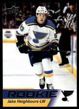2021-22 Upper Deck NHL Star Rookies Box Set Jake Neighbors St. Louis Blues #25