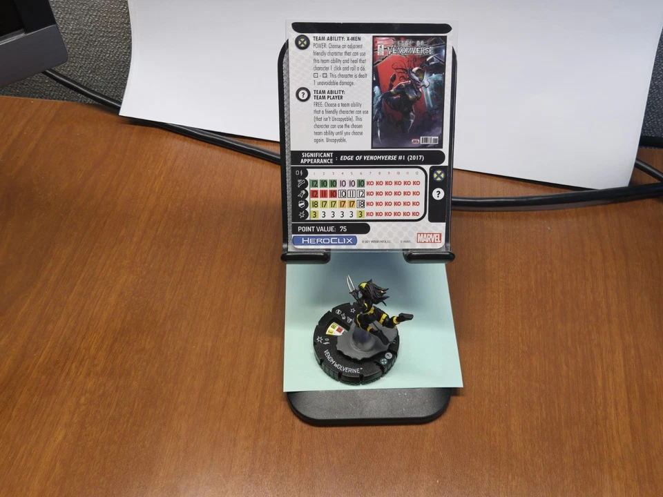 Heroclix Avenger Fantastic Four Empyre AFFE Chase 068 Venom Wolverine - Изображение 3 из 3