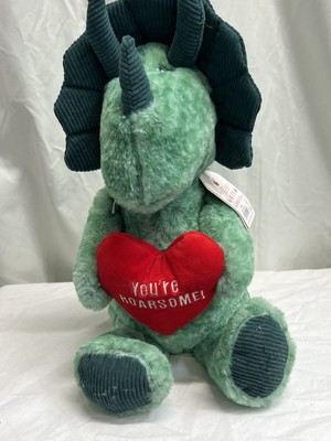 Keel Toys Plüsch Love World Öko grün Dinosaurier You're Roarsome Stofftier Stofftier