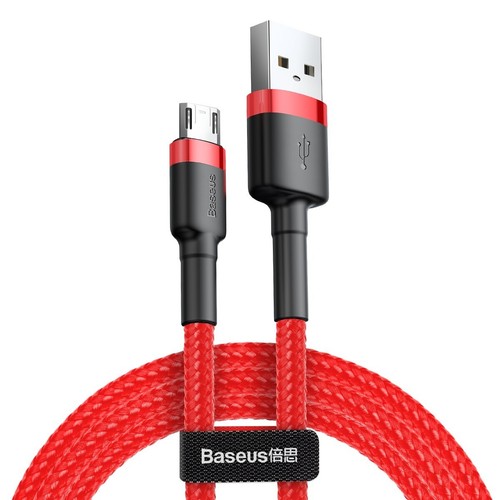 Baseus 2.4A USB to USB Micro Fast Charging Cable for Android Phones - Data Wire - Picture 2 of 48