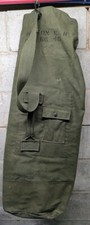 Military Duffel Bag Rucksack Olive Green Canvas Heavy Duty Navy Duffel USGI