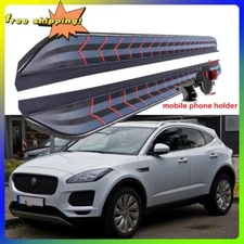 2PCS Side Steps Running Boards Fits For Jaguar E-PACE 2017-2024 Nerf Bars Pedals