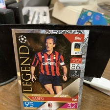 2022-23 Topps Match Attax UEFA Club Competitions Legend Franco Baresi #420 Card
