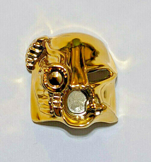 LEGO Bionicle Custom Chrome Gold Akaku Nuva Mask 8571 | eBay