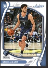 2021-22 Panini Chronicles SANTI ALDAMA 07/75 1/1 Absolute SP Rookie RC #205