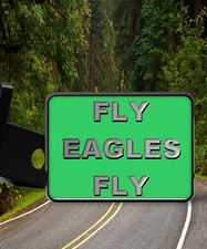 FLY EAGLES FLY Philadelphia  new Trailer Hitch Cover Plug