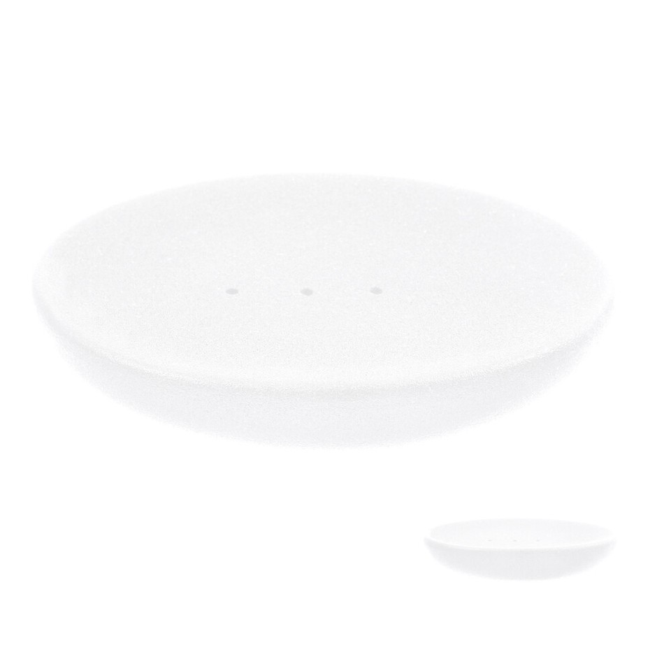 Shower Soap Dish Drain Tray Ceramic Scrub Strong Bearing Rack eBay