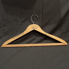Vintage WOODEN HANGER D. H. Holmes Co Store For Men - There  s No Place Holmes