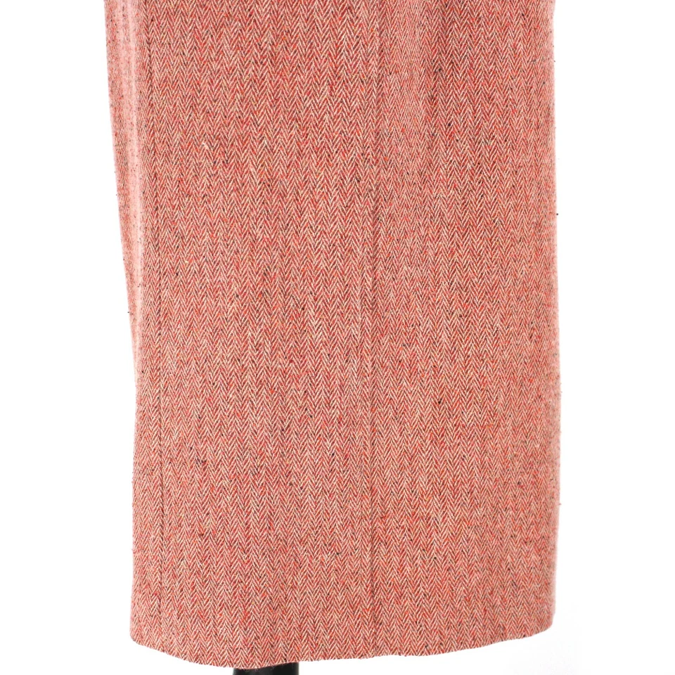 Carolina Herrera 2 Piezas Tweed Mezcla Seda Falda Traje Lápiz Falda Blazer Chaqueta 6 8 Foto 3 de 4