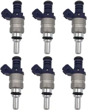 6x OEM Siemens Deka Fuel Injectors 1439800 For 01-06 BMW 330I 530I X3 X5 Z3 Z4