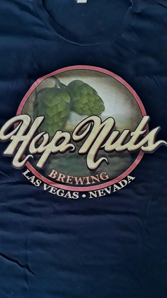 Camisa de cerveza artesanal Hop Nuts Bar Las Vegas - Talla XL Foto 2 de 4