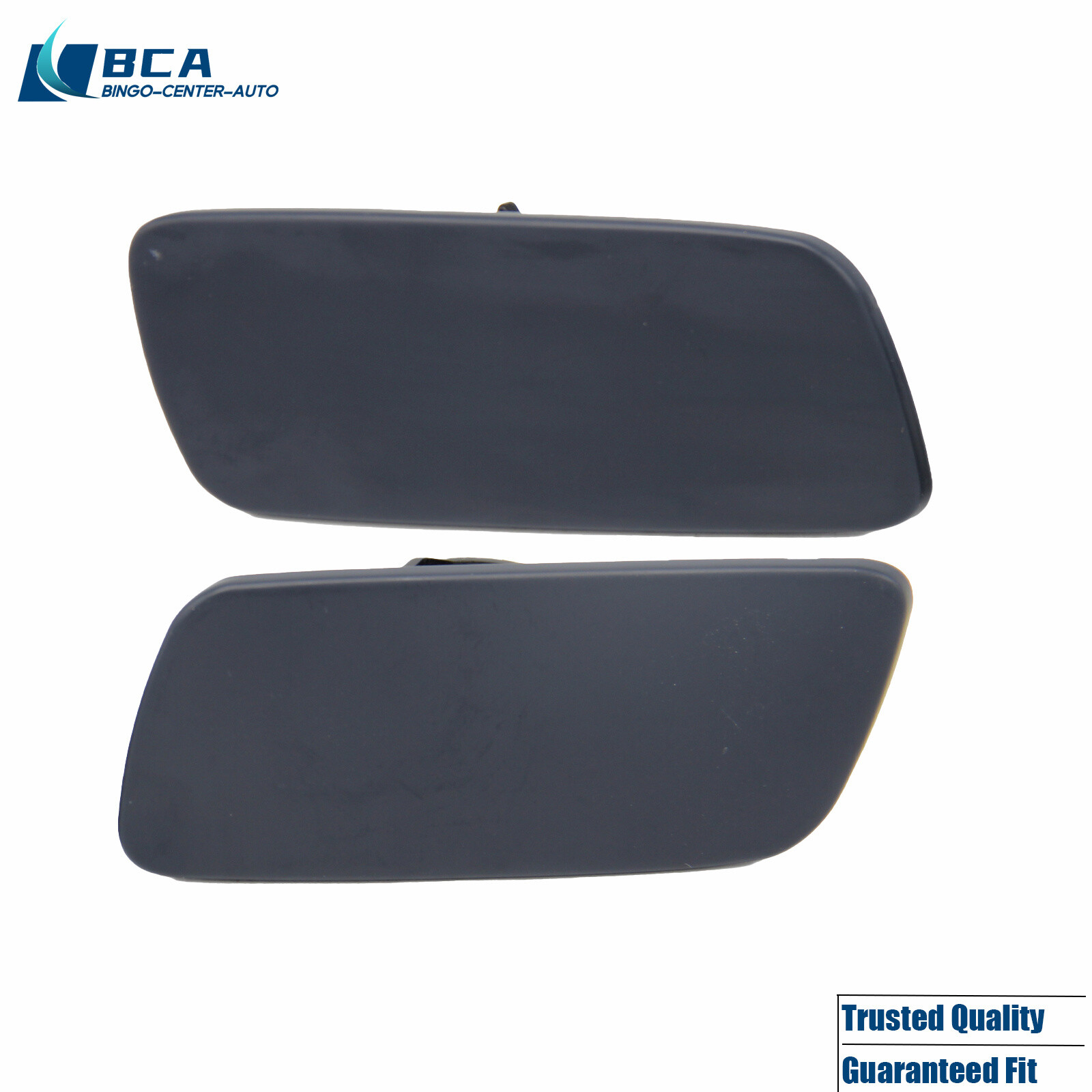 2x Headlight Cleaning Nozzle Cover For Rolls-Royce Ghost 61677244959 61677244960