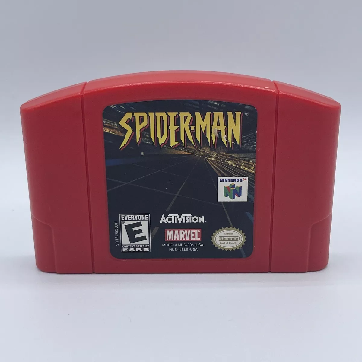 Spiderman on sale n64 cartridge