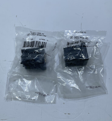 (2) V Guide System Plast Conveyor Leveler Tube End Square 3/8-16 VG-553-B38-MC