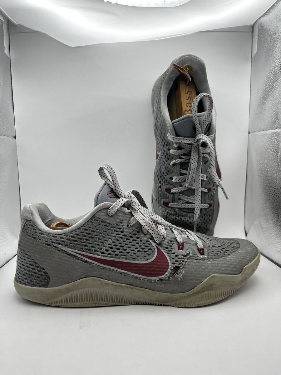 Nike Kobe 11 バスケットボールシューズ グレー/レッド New Nike Kobe XI 11 Elite Low Tinker Muse Red Sneakers