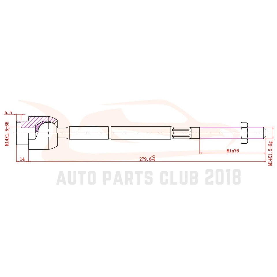 8Pcs For 2004-2012 Chevrolet Malibu Steering Control Arm Ball Joint Sway Bar Kit Foto 4 de 4