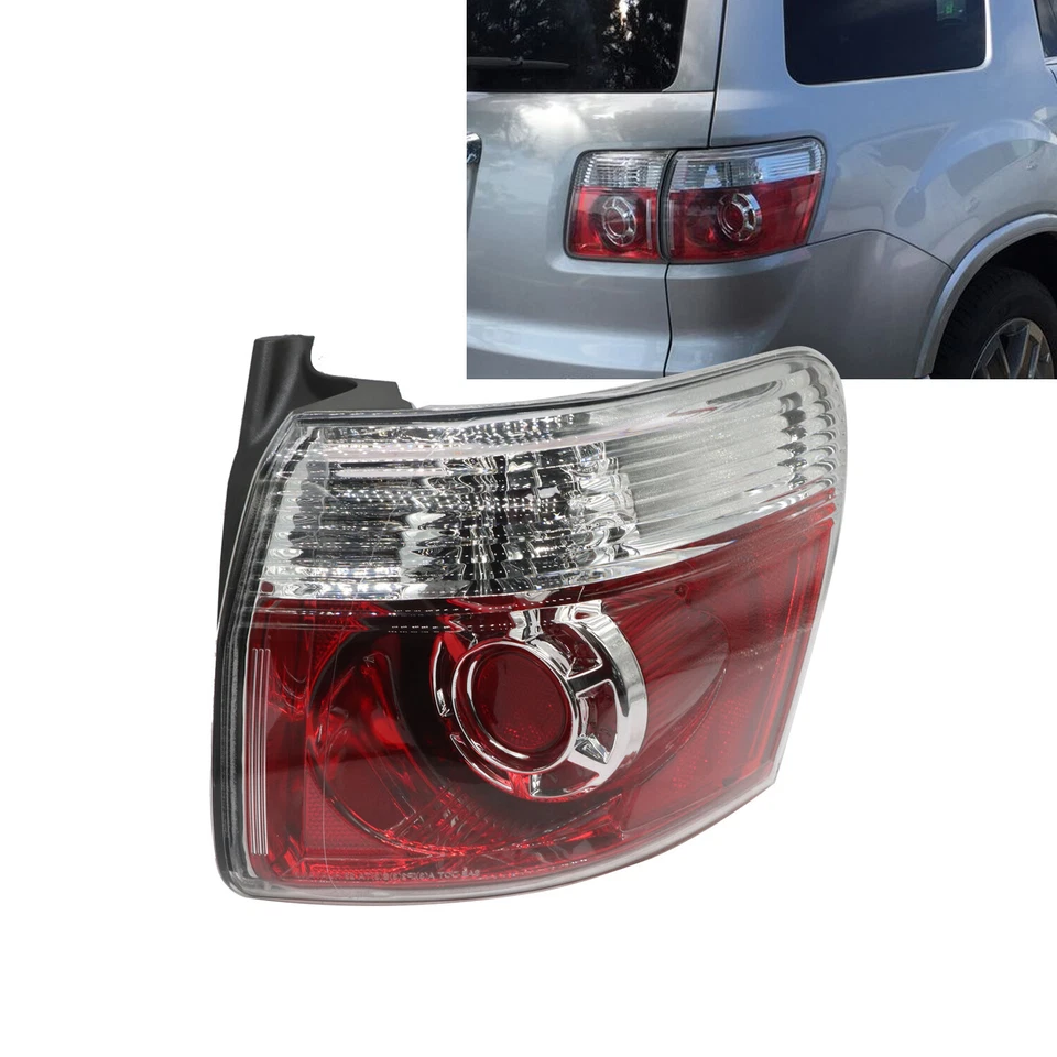 Para GMC Acadia 2007-12 lado del pasajero conjunto exterior derecho luz trasera lámpara trasera Foto 2 de 4