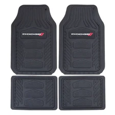New 4pc Dodge Weatherpro Car Truck SUV Heavy Duty All Weather Rubber Floor Mats