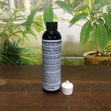 8 ounce  12% FOOD GRADE HYDROGEN PEROXIDE makes 2 Pints 3%