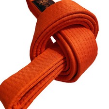 TEKKA BUDO Kampfsport Gürtel Orange Orangegurt Karate Judo Taekwondo Budogürtel