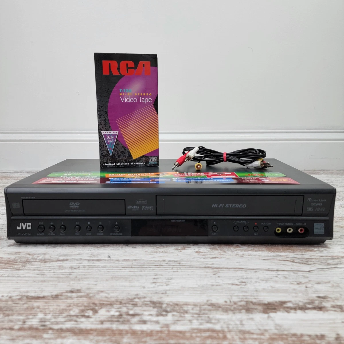 discounts JVC HRXVC14 Combo VHS DVD Player Recorder