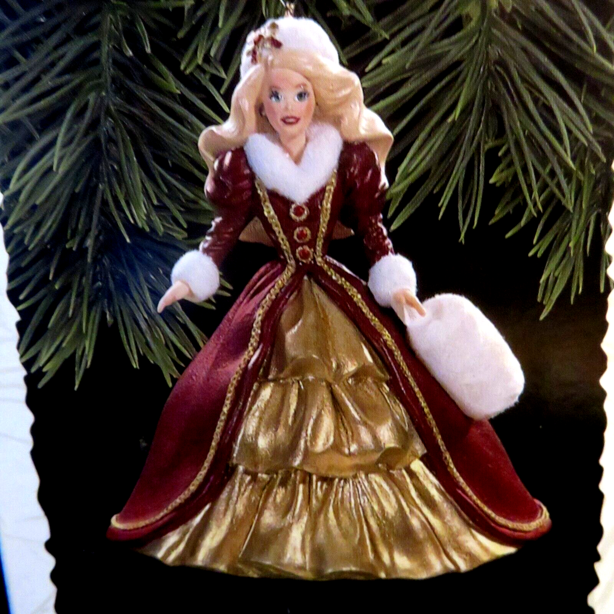 Hallmark Keepsake ornament HOLIDAY BARBIE collector series