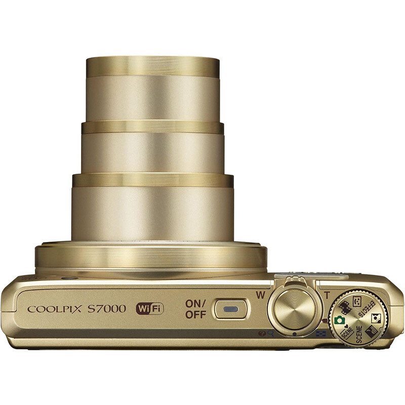 Nikon CoolPix S7000 16 MP Compact Digital Camera 20x Optical