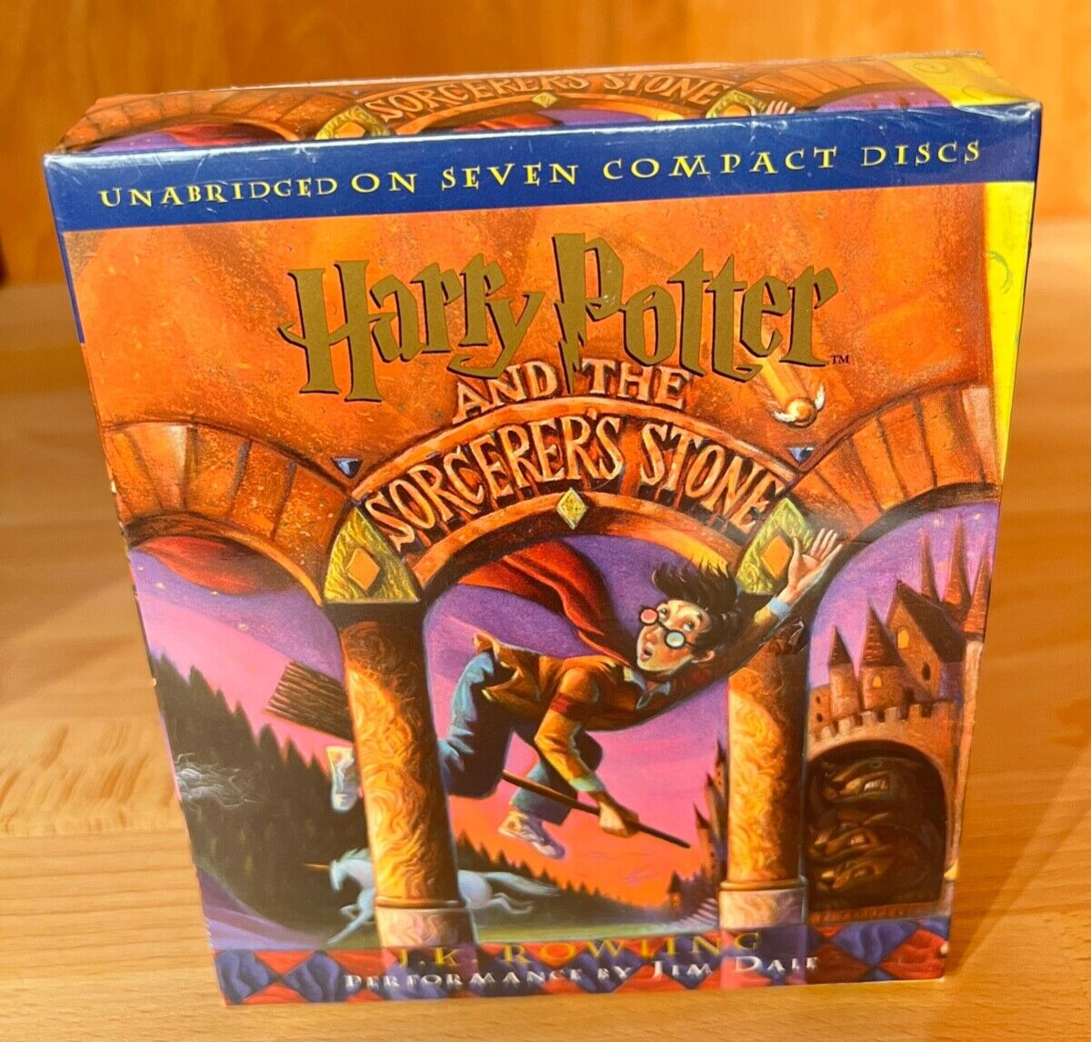 Harry Potter and the Sorcerer's Stone Rowling 1999 CD Audio