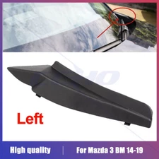 Fits 2014-2019 Mazda3 LH Front Windshield Wrap Corner Trim Wiper Cowl Seal Cover