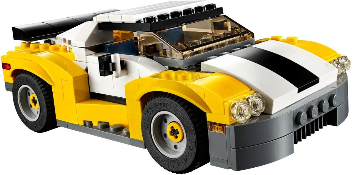 LEGO 31046 Auto sportiva gialla
