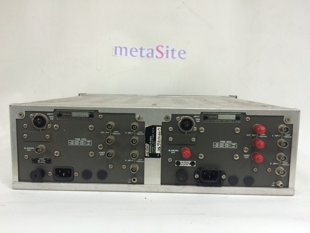その他 LEADER WAVEFORM MONITOR 5860V Leader 5860V Waveform Monitor Madein Japan Expedited