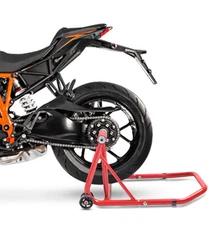 Paddock stand CS for KTM 1290 Super Duke/R 14-23 red motorcycle bike lift rear