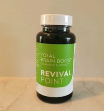 Revival Point - Total Brain Boost Cognitive Supplement CurcuRouge & Resrvatrol 