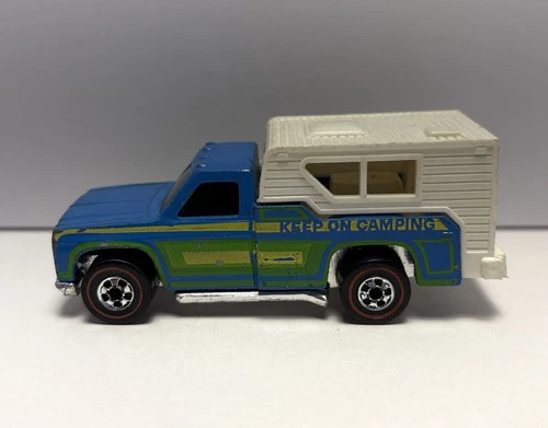 Hot Wheels 1974 Redline  Keep On Camping Pick Up Truck 1/64 Die cast Car