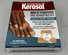 Kerasal Multi-Purpose Nail Repair Patches - 14 Count ea -8 Hour Patch Brand NEW