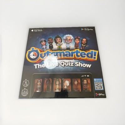 OUTSMARTED! The Live Family Quiz Show Board Game | Ages 8+ Qplay - NEW & SEALED!
