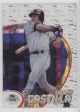 1998 Topps Tek Pattern 79 Diffractor Vinny Castilla #38 b4d