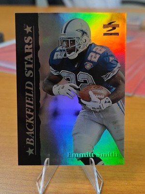 1995 Score PROMO BACKFIELD STARS #1 Emmitt Smith HOF NICE Dallas Cowboys