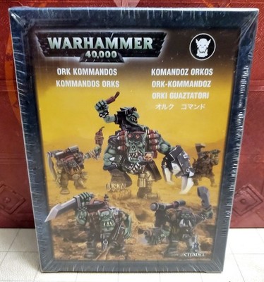 Warhammer 40k Ork Kommandos Box Set Sealed OOP Metal
